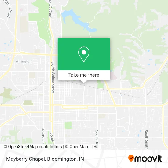 Mayberry Chapel map