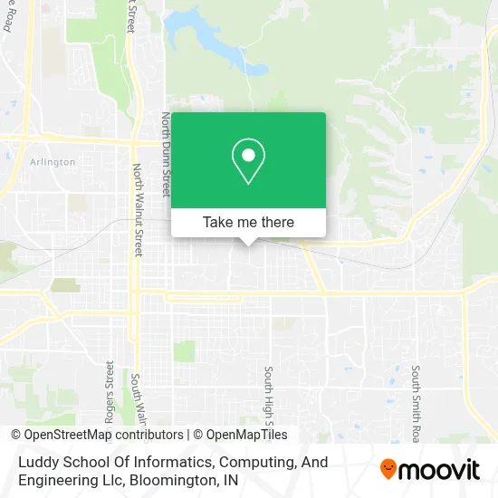 Luddy School Of Informatics, Computing, And Engineering Llc map