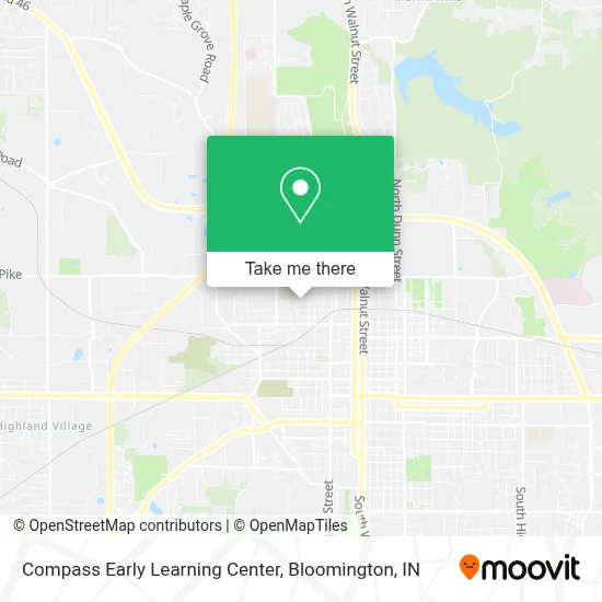 Compass Early Learning Center map