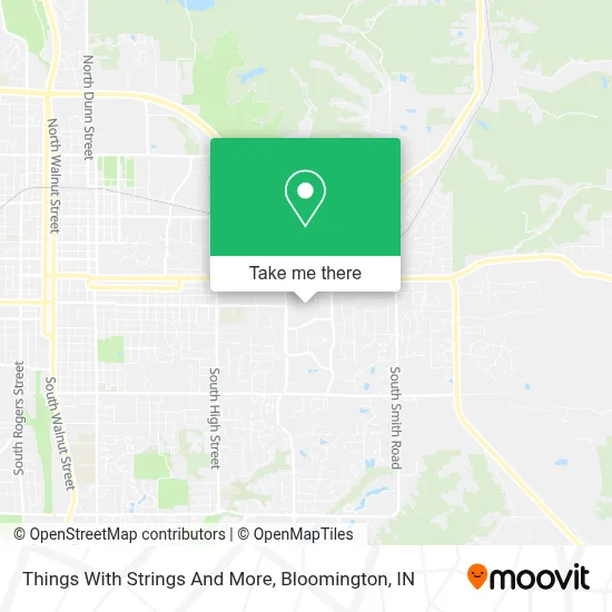 Things With Strings And More map