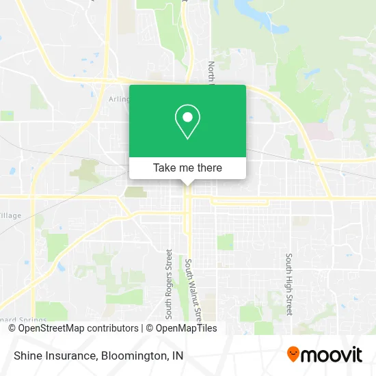 Shine Insurance map