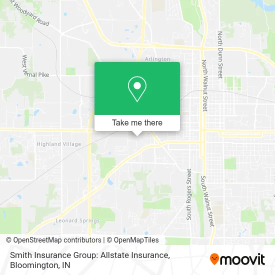 Smith Insurance Group: Allstate Insurance map