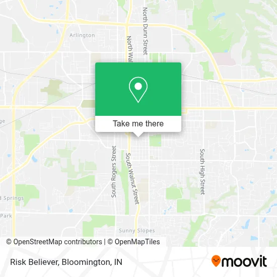 Risk Believer map