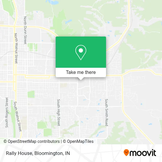 Rally House map