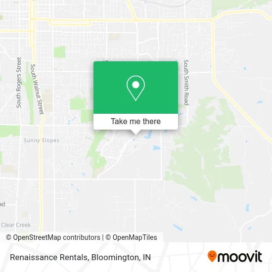 Renaissance Rentals map