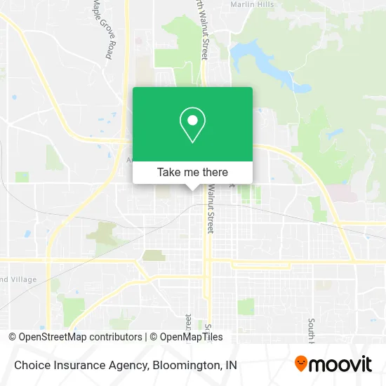 Choice Insurance Agency map