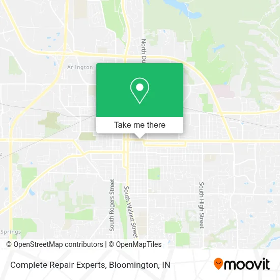 Complete Repair Experts map