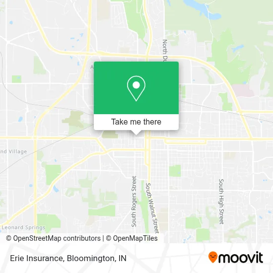 Erie Insurance map