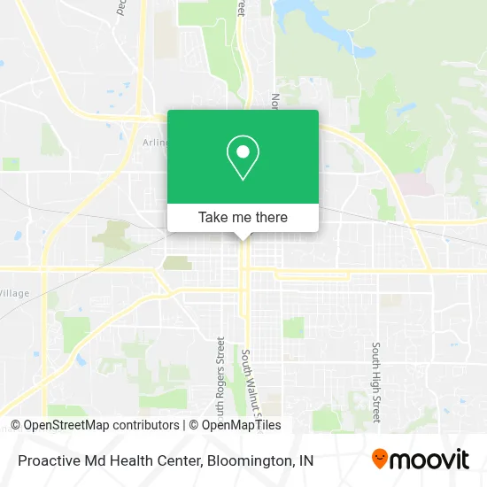 Proactive Md Health Center map
