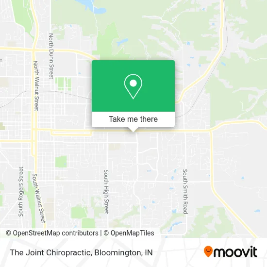 The Joint Chiropractic map