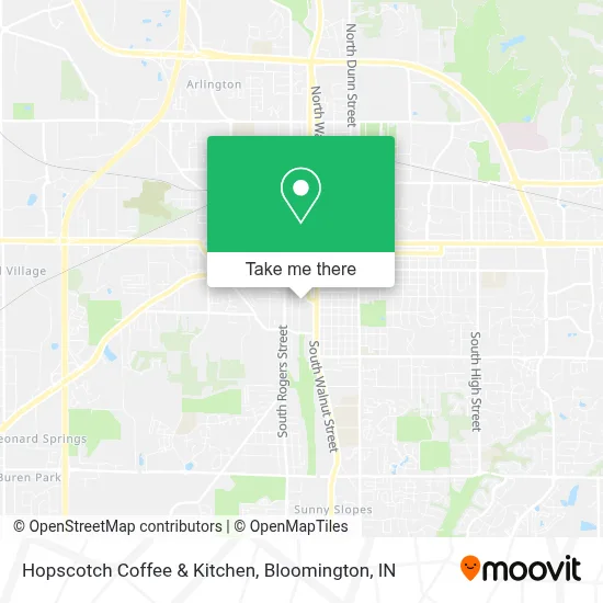 Hopscotch Coffee & Kitchen map