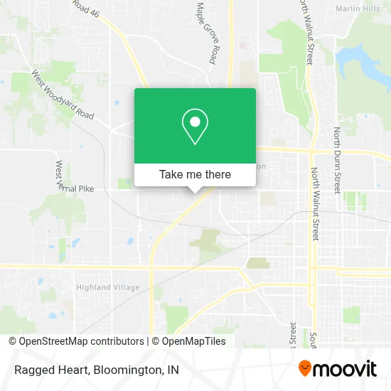 Ragged Heart map
