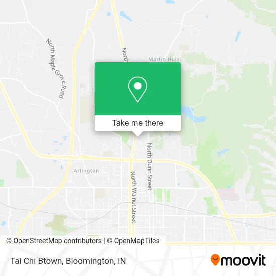 Tai Chi Btown map