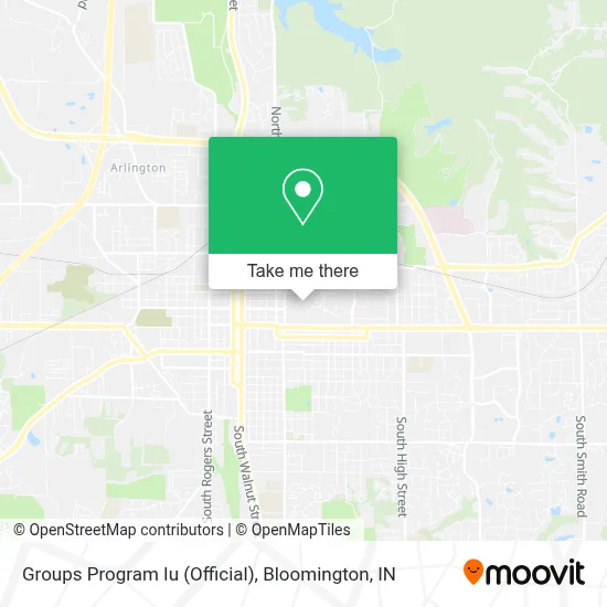 Groups Program Iu (Official) map
