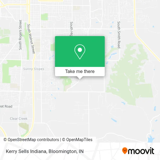 Kerry Sells Indiana map