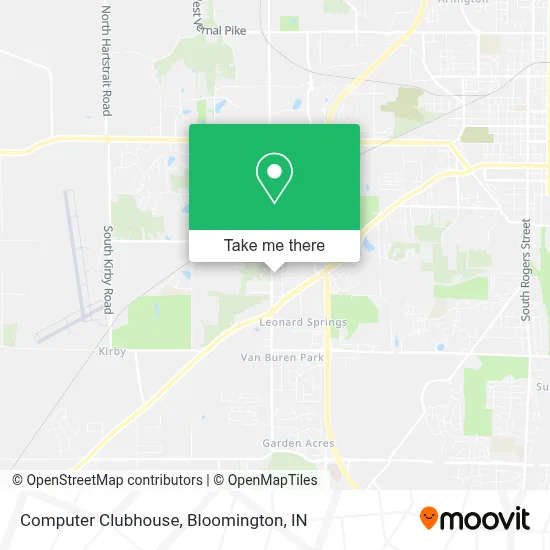 Computer Clubhouse map