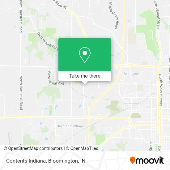 Contents Indiana map