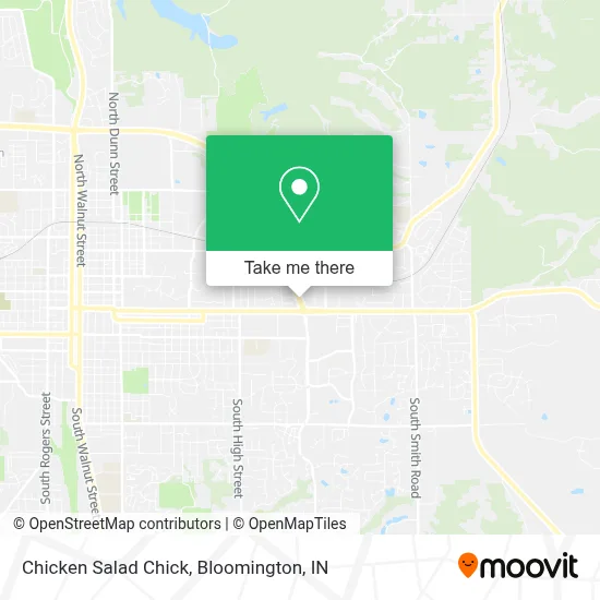 Chicken Salad Chick map