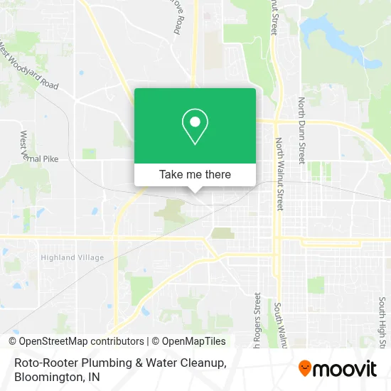 Roto-Rooter Plumbing & Water Cleanup map