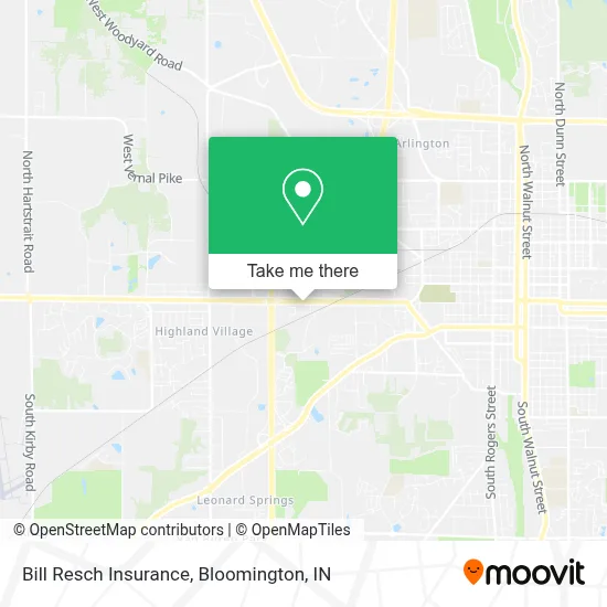 Bill Resch Insurance map