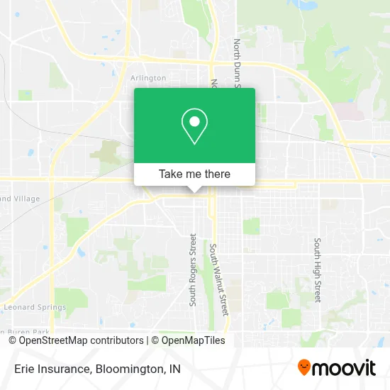 Erie Insurance map