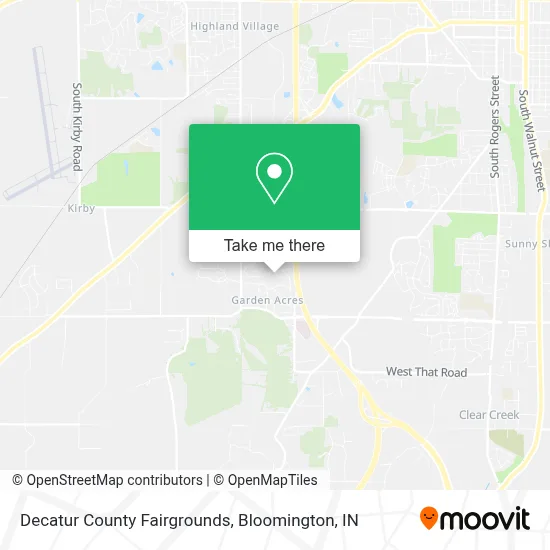 Decatur County Fairgrounds map