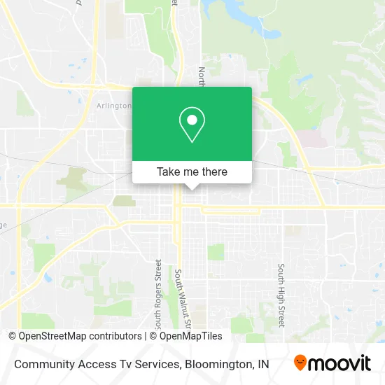 Community Access Tv Services map