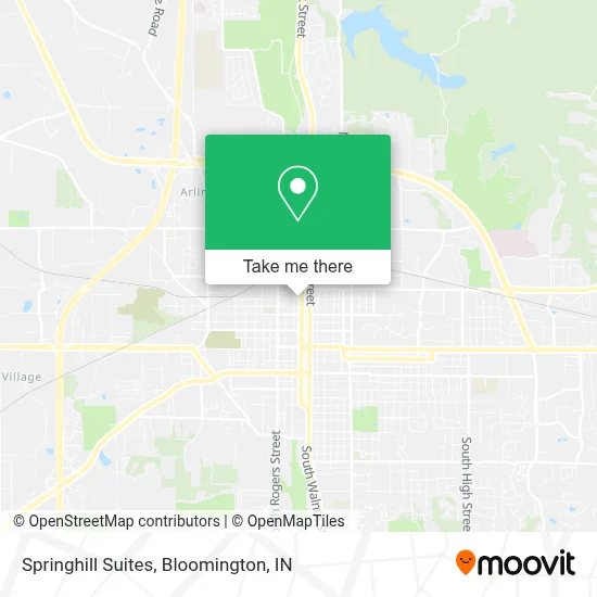 Springhill Suites map