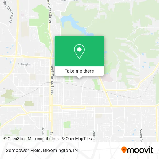 Sembower Field map