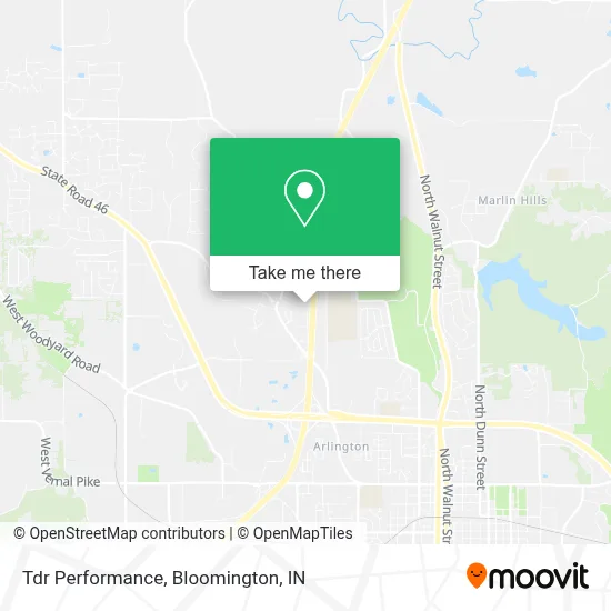 Tdr Performance map