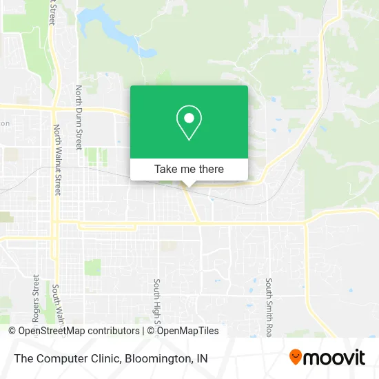 The Computer Clinic map