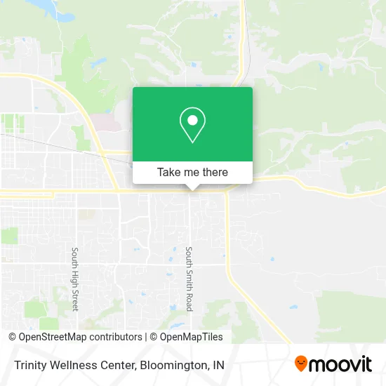 Trinity Wellness Center map