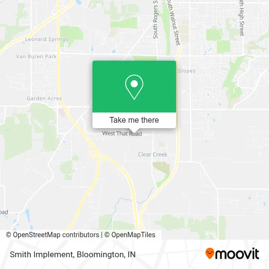 Smith Implement map