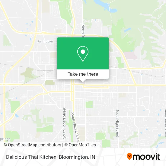 Delicious Thai Kitchen map