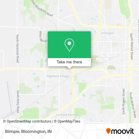 Blimpie map