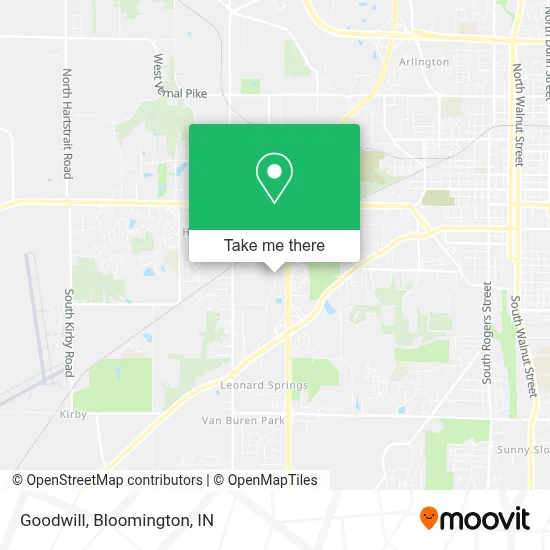 Goodwill map