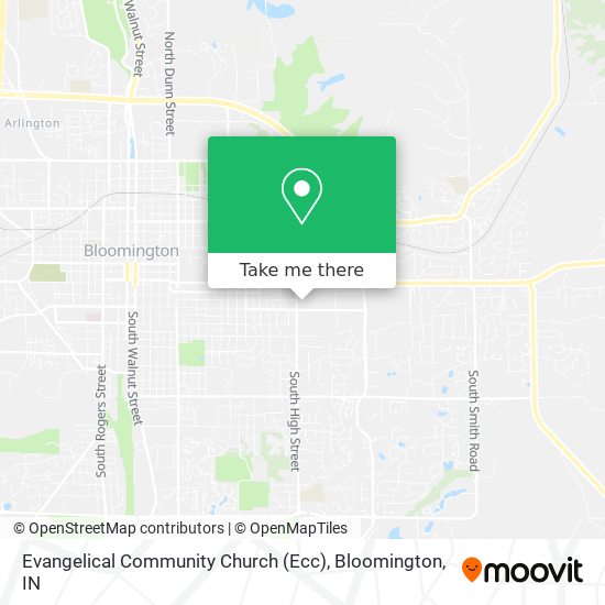 Mapa de Evangelical Community Church (Ecc)