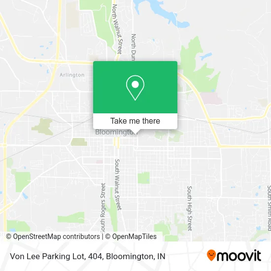 Von Lee Parking Lot, 404 map