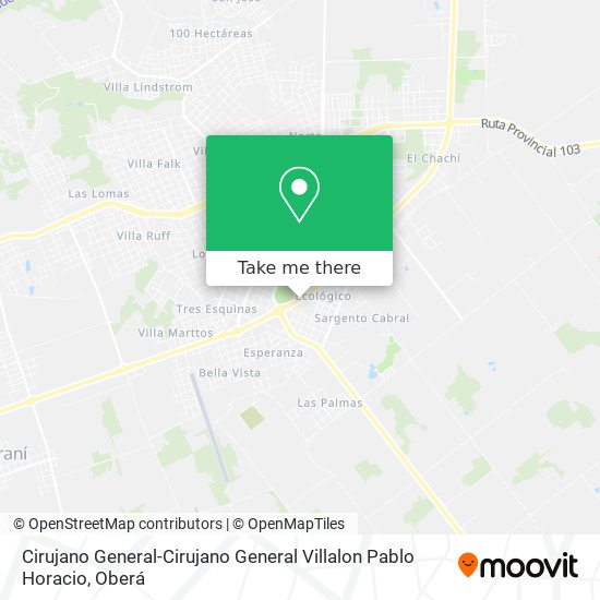 Cirujano General-Cirujano General Villalon Pablo Horacio map