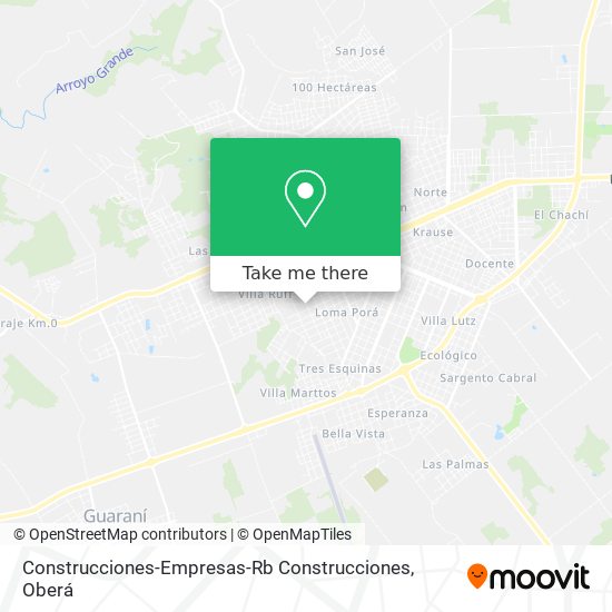 Construcciones-Empresas-Rb Construcciones map