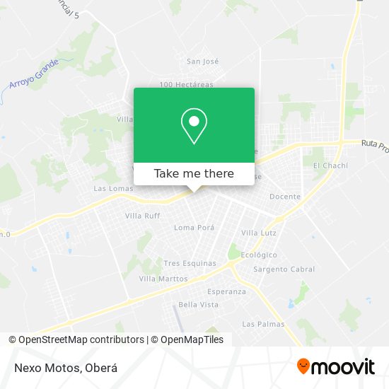 Nexo Motos map