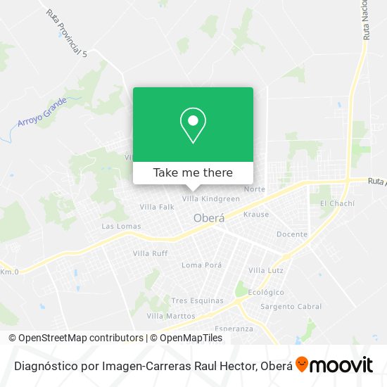 Mapa de Diagnóstico por Imagen-Carreras Raul Hector