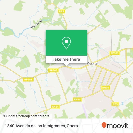 1340 Avenida de los Inmigrantes map