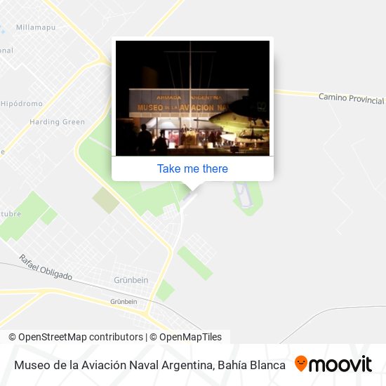 Museo de la Aviación Naval Argentina map