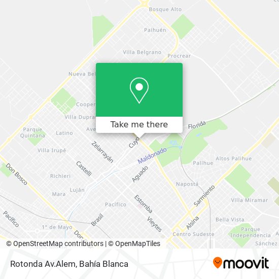 Rotonda Av.Alem map