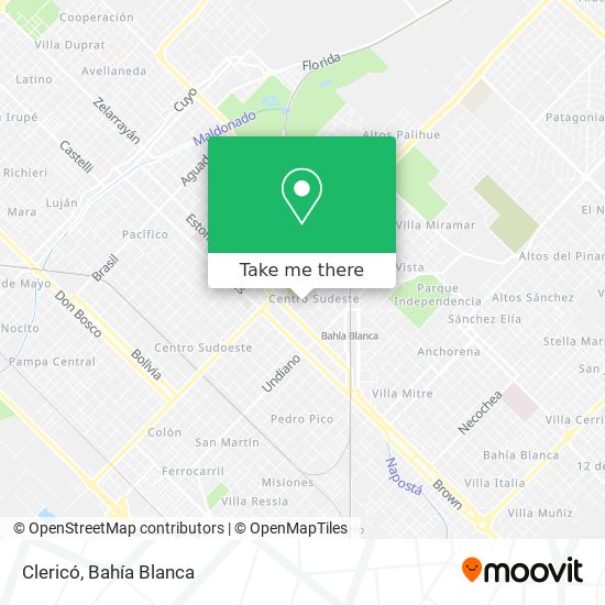 Clericó map