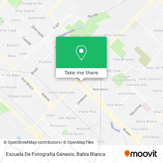 Escuela De Fotografía Génesis map
