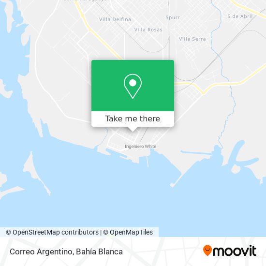 Correo Argentino map