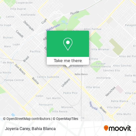 Joyería Carey map
