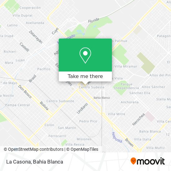 Mapa de La Casona